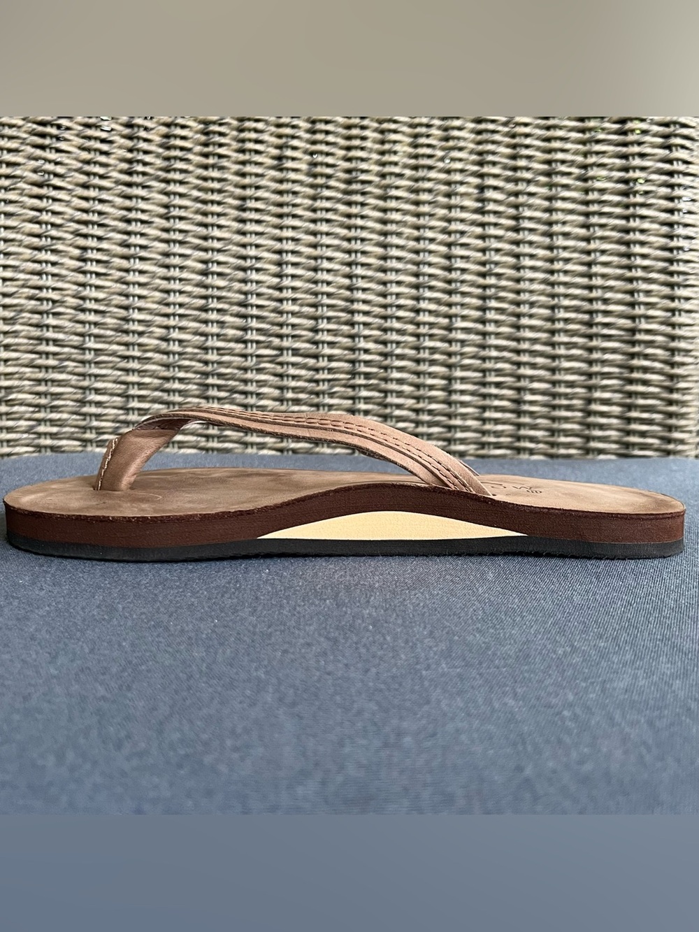 Rainbow Flirty Braidy leather sandal wms S 5.5-6.5 - Picture 4 of 7
